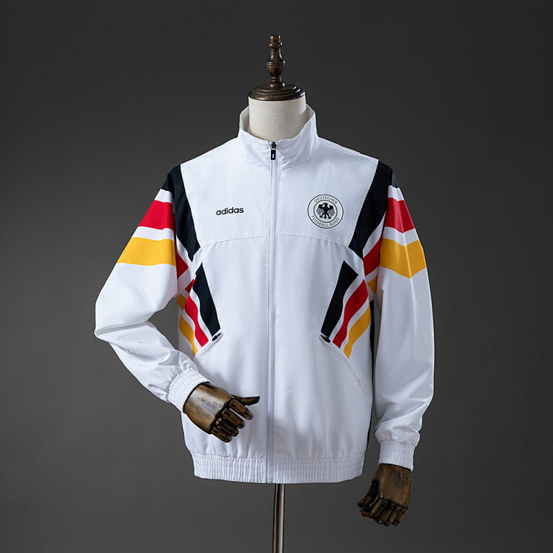 German 1996 Retro Windbreaker - White