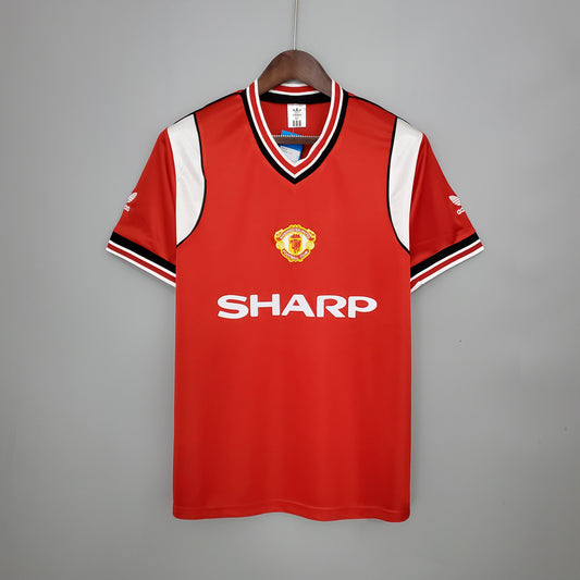 85/86 Manchester United Home Retro Jersey