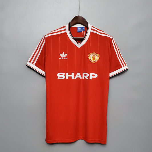 83/84 Manchester United Home Retro Jersey