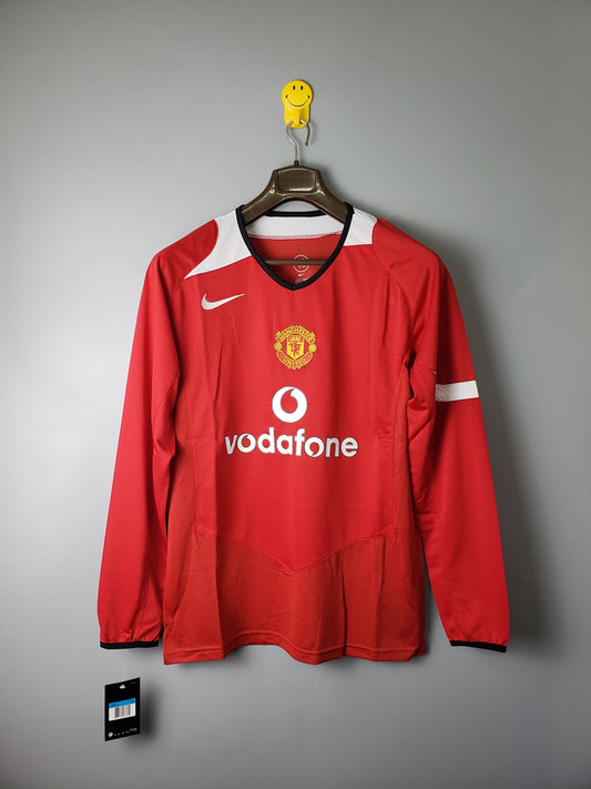 05/06 Manchester United Home Long Sleeve Retro Jersey