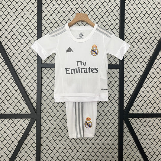 15/16 Real Madrid Kids Home Retro Jersey