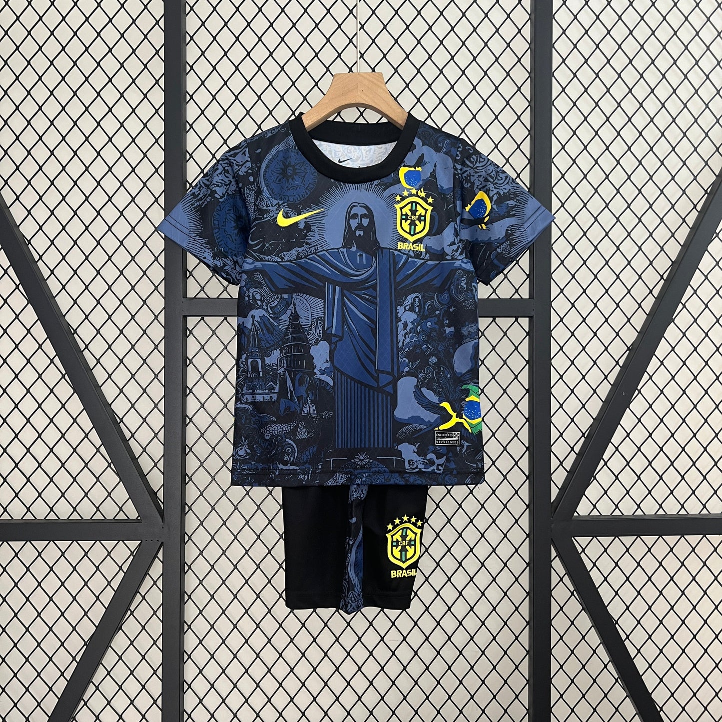 (STOCK): Brazil Special Kids Jersey 24