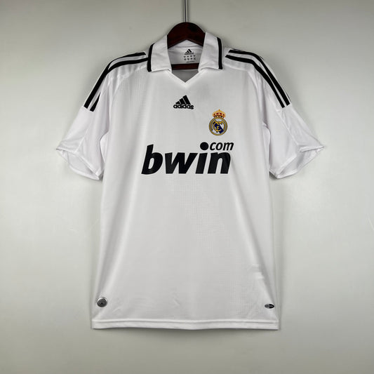 08/09 Real Madrid Home Retro Jersey