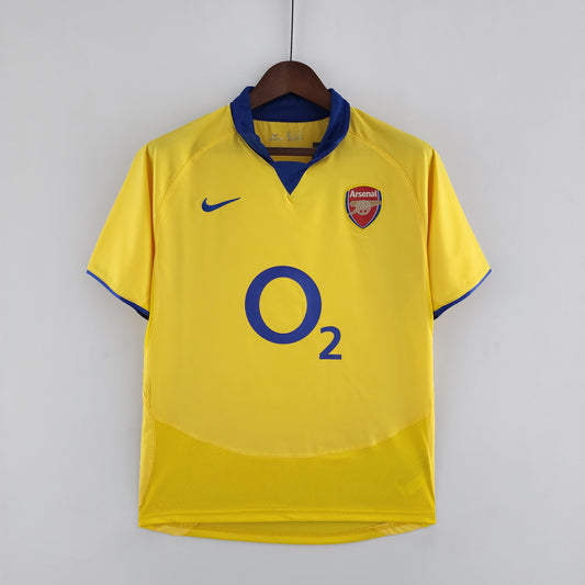 03/04 Arsenal Away Retro Jersey
