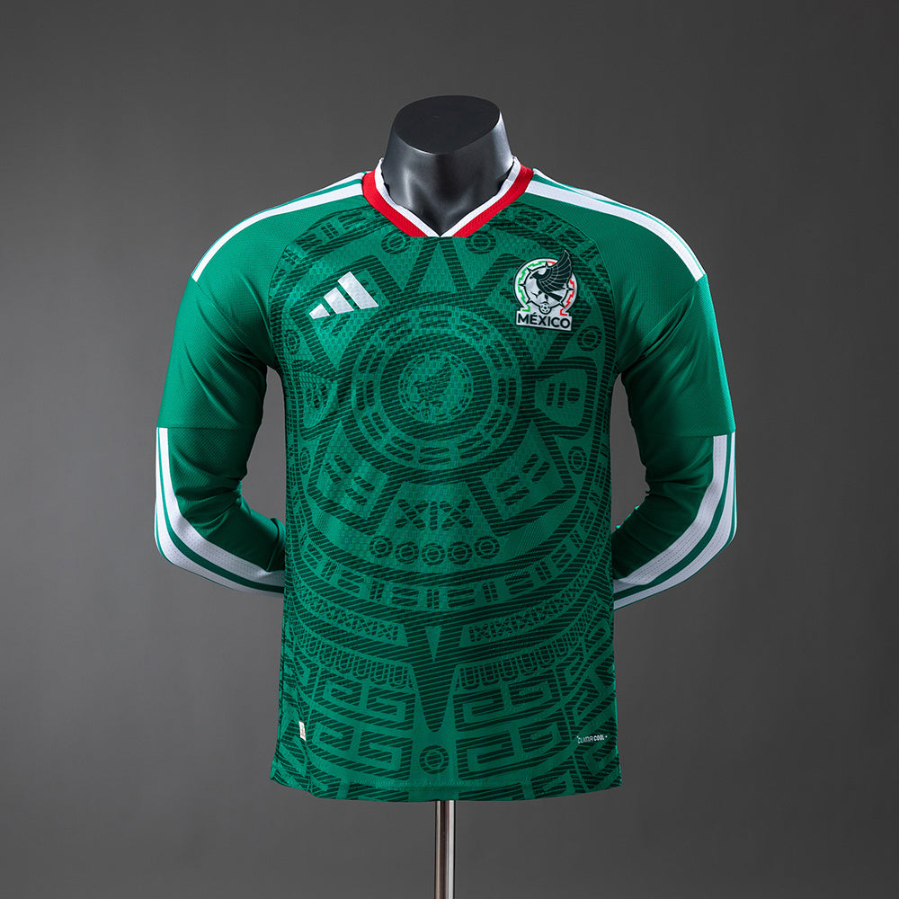 Mexico 2026 World Cup Home Long-Sleeve Jersey