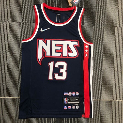 75th Anniversary 22nd Season Nets City Edition No. 13 Harden