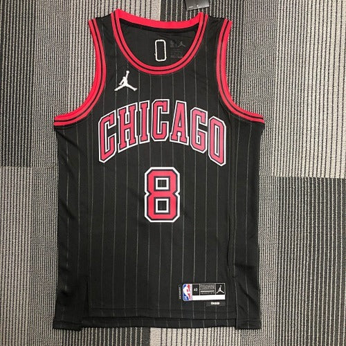 75th Anniversary Bulls Flyers No. 8 LaVine
