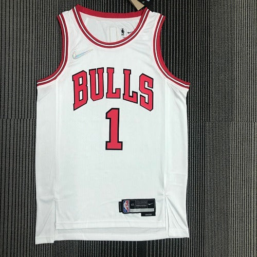 75th Anniversary Bulls White No. 1 Rose