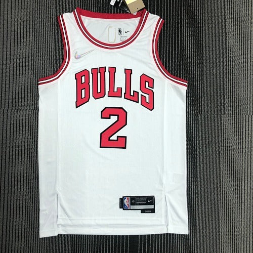 75th Anniversary Bulls White No. 2 Ball