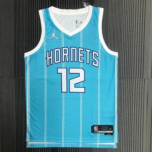 75th Anniversary Hornets Blue No. 12 Oubre