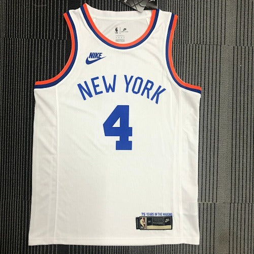 75th Anniversary Knicks Retro Jersey No. 4 Rose