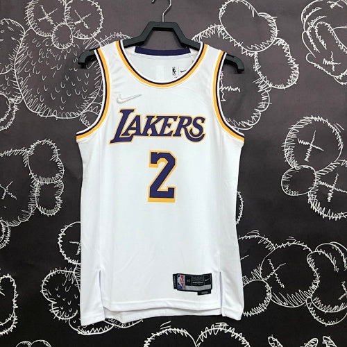 75th Anniversary Lakers White No. 2 Irving
