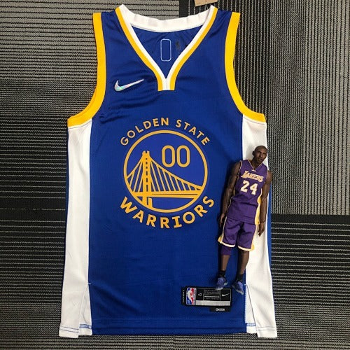 75th Anniversary Warriors Blue No. 00 Kuminga