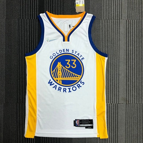 75th Anniversary Warriors White No. 33 Wiseman