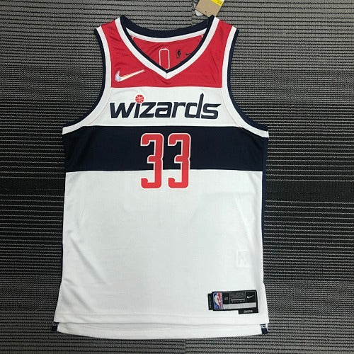 75th Anniversary Wizards White No. 33 Kuzma