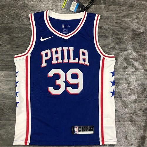 76ers V-neck Blue No. 39 Howard
