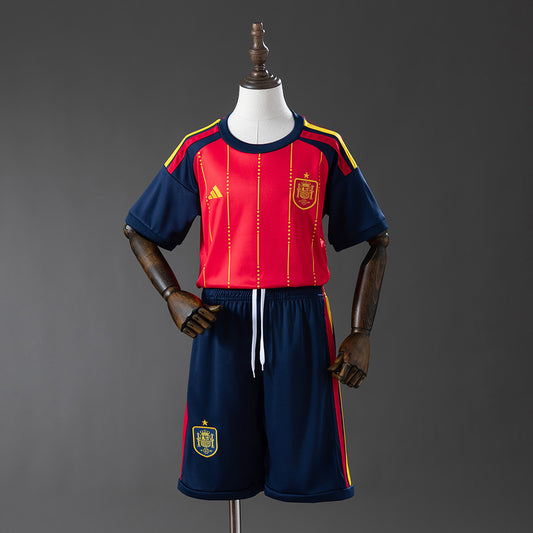 Spain 2026 World Cup Home Kids Jersey