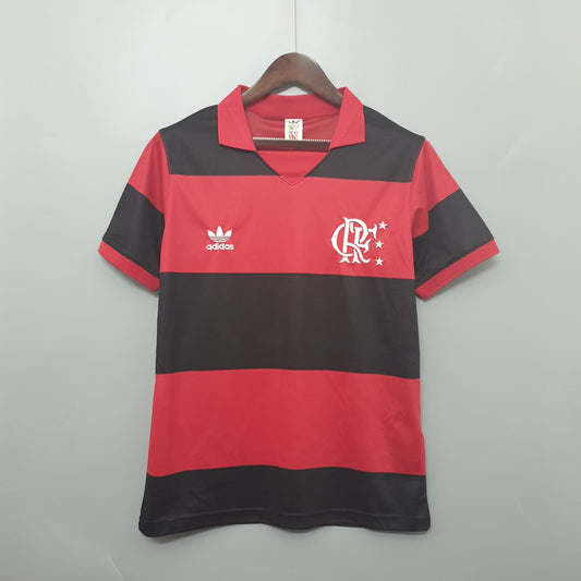 82/83 Flamengo Home Retro Jersey