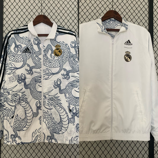 23/24 Real Madrid Trench Coat Reversible