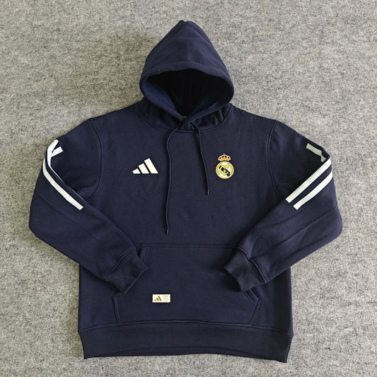 Real Madrid Hoodie - Blue Navy