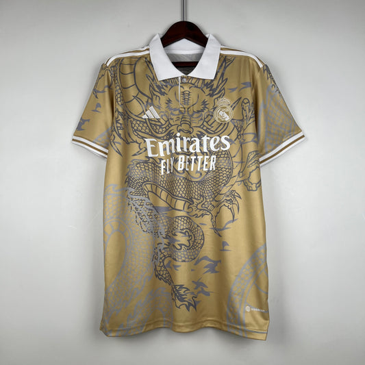 24/25 Real Madrid Gold Dragon Special Jersey