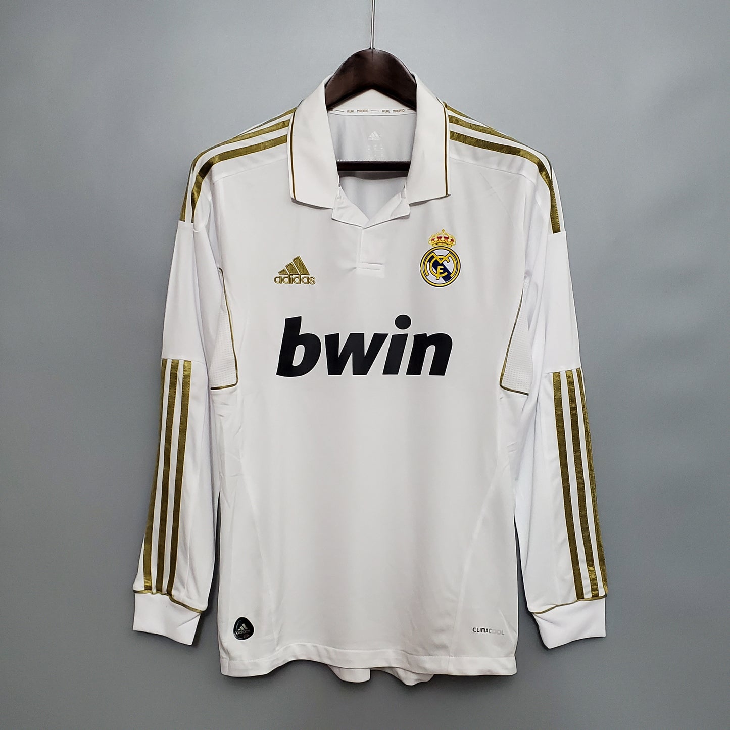 11/12 Real Madrid Home Retro Long Sleeve Jersey