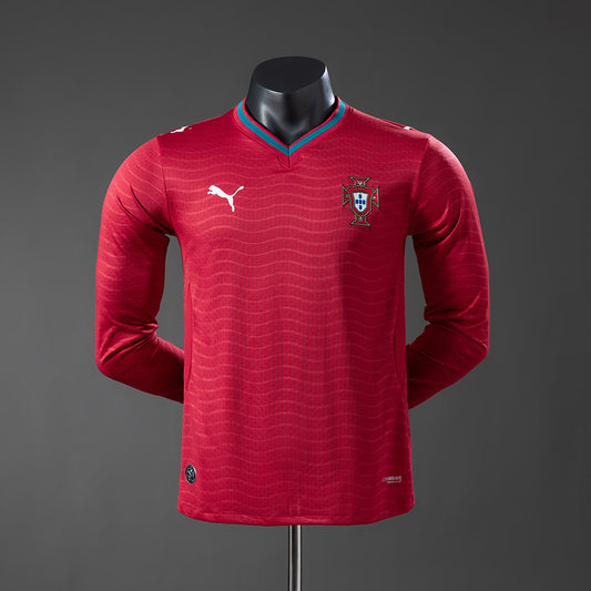 Portugal 2026 World Cup Home Long-Sleeve Jersey