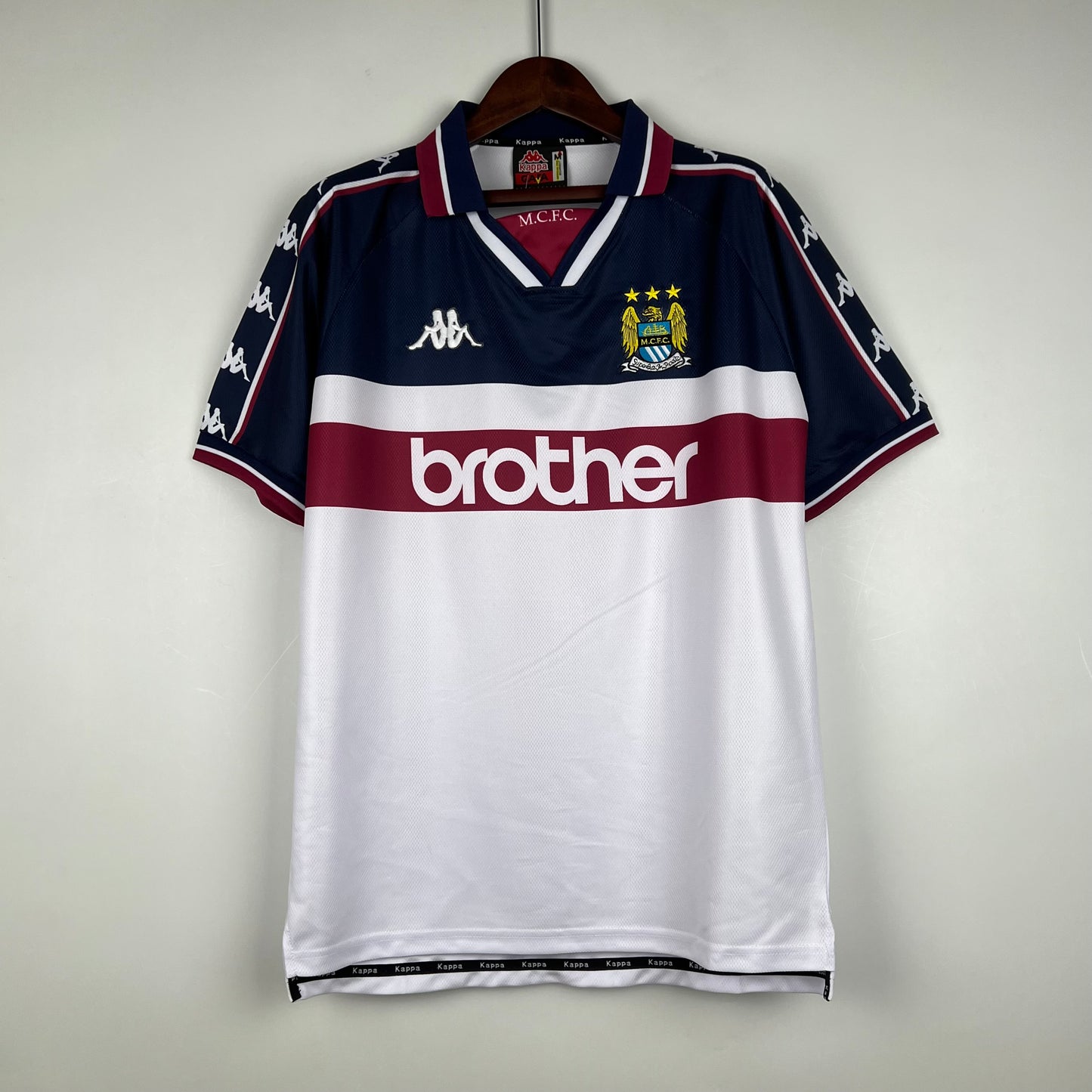 97/98 Manchester City Away Retro Jersey