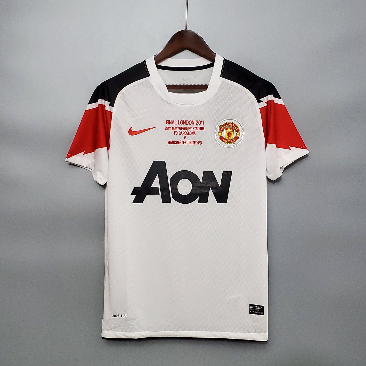 10/11 Manchester United Champions League Away Retro Jersey