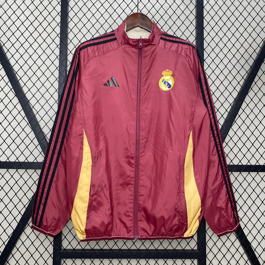 24/25 Real Madrid trench coat reversible