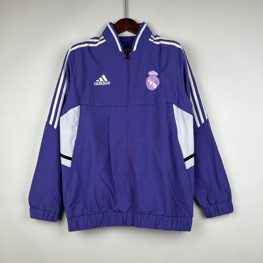 23/24 Real Madrid Windbreaker purple