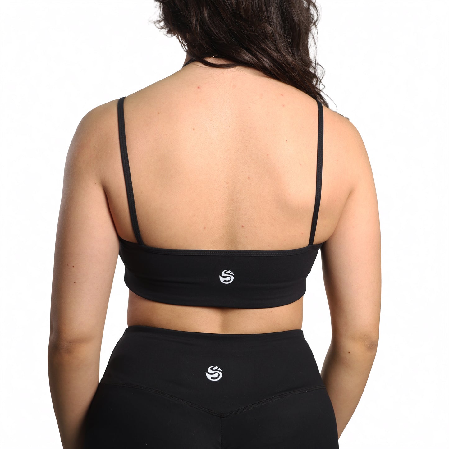 Aura Shorts Set (Bra & Shorts) - Black