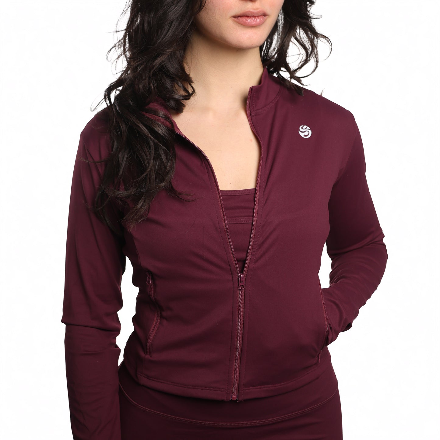 Aura Jacket - Burgundy