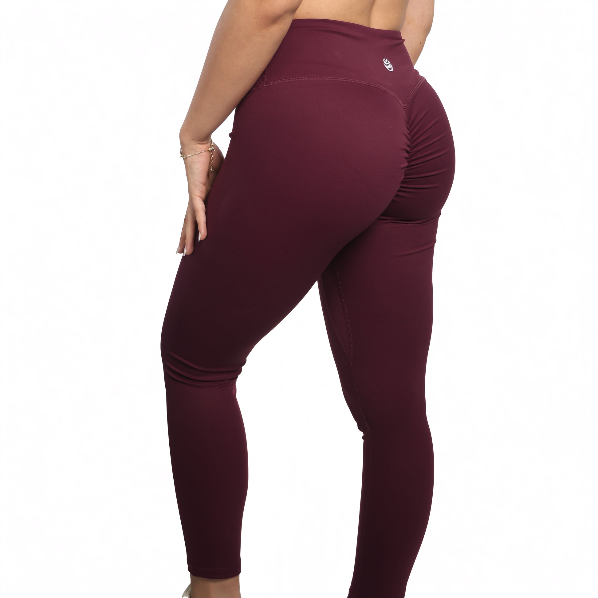 Aura Legging - Burgundy
