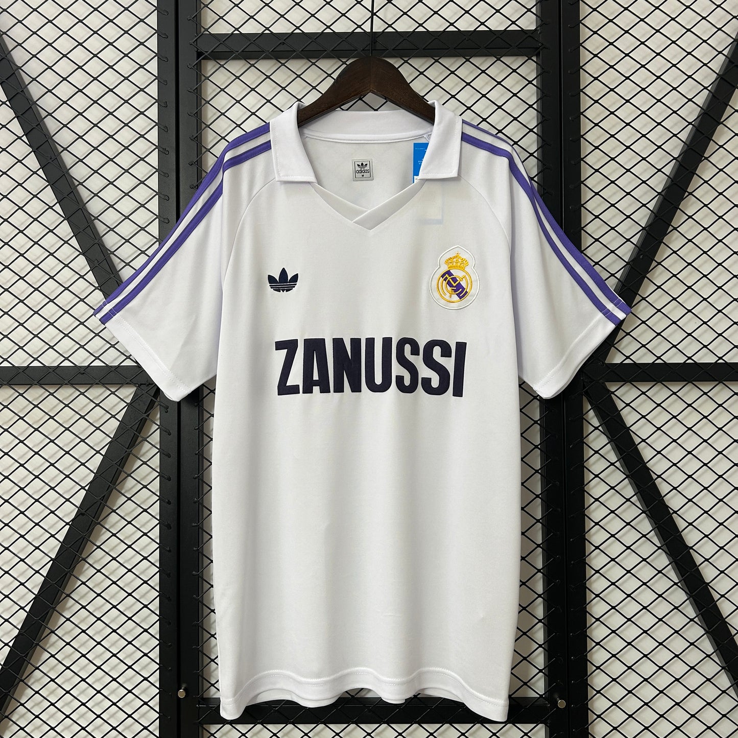 84/85 Real Madrid Home Retro Jersey