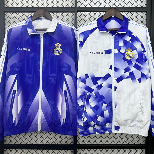 24/25 Real Madrid trench coat reversible