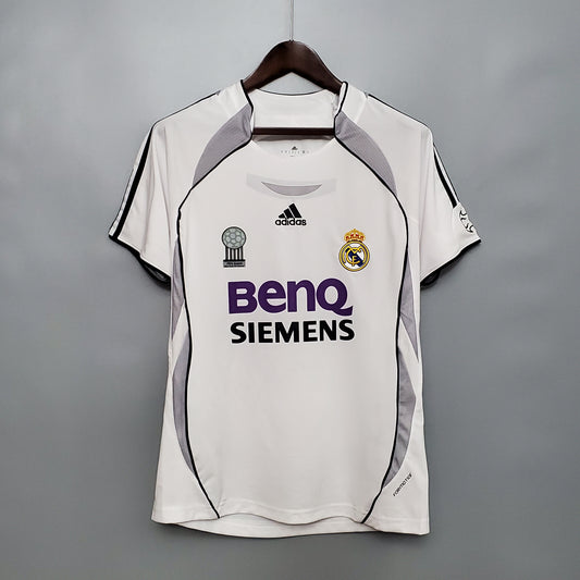 06/07 Real Madrid Home Retro Jersey