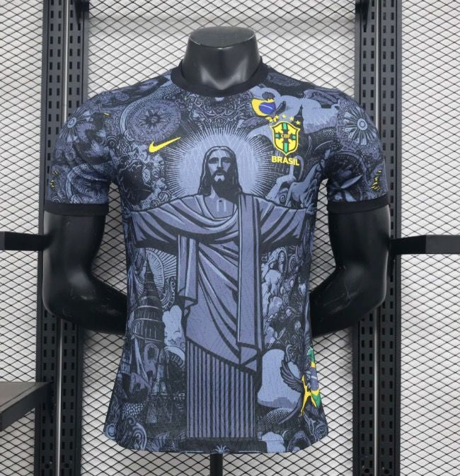 (STOCK): Brazil "Christ The Redeemer" Special Jersey XL