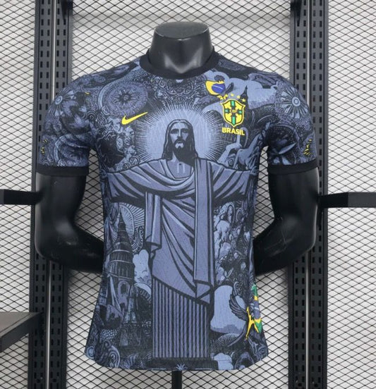 (STOCK): Brazil "Christ The Redeemer" Special Jersey XL