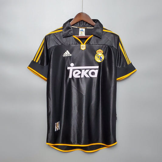 (STOCK): 98/99 Real Madrid Away Retro Jersey L