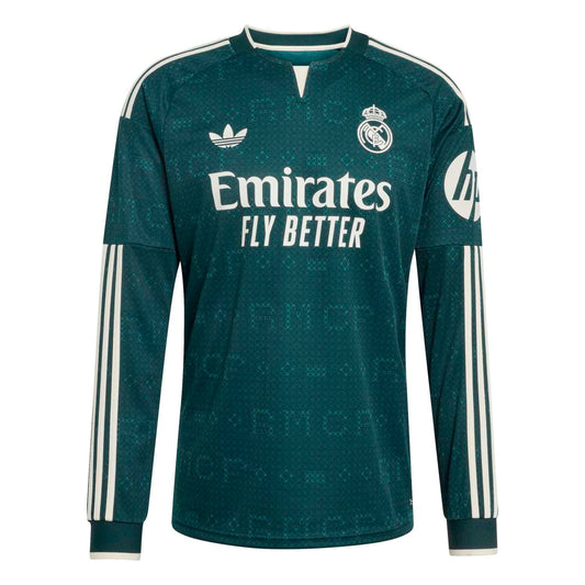 Real Madrid Long Sleeve Away Kit 26/27