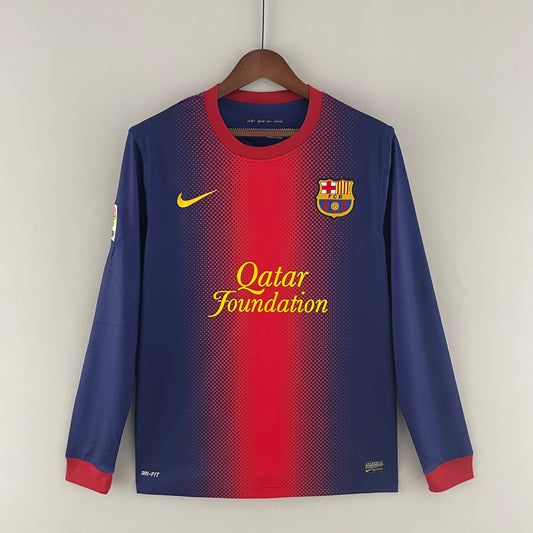 12/13 Barcelona Home Long Sleeves
