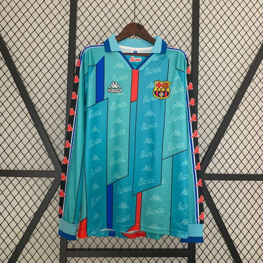 96/97 Barcelona Away Long Sleeves