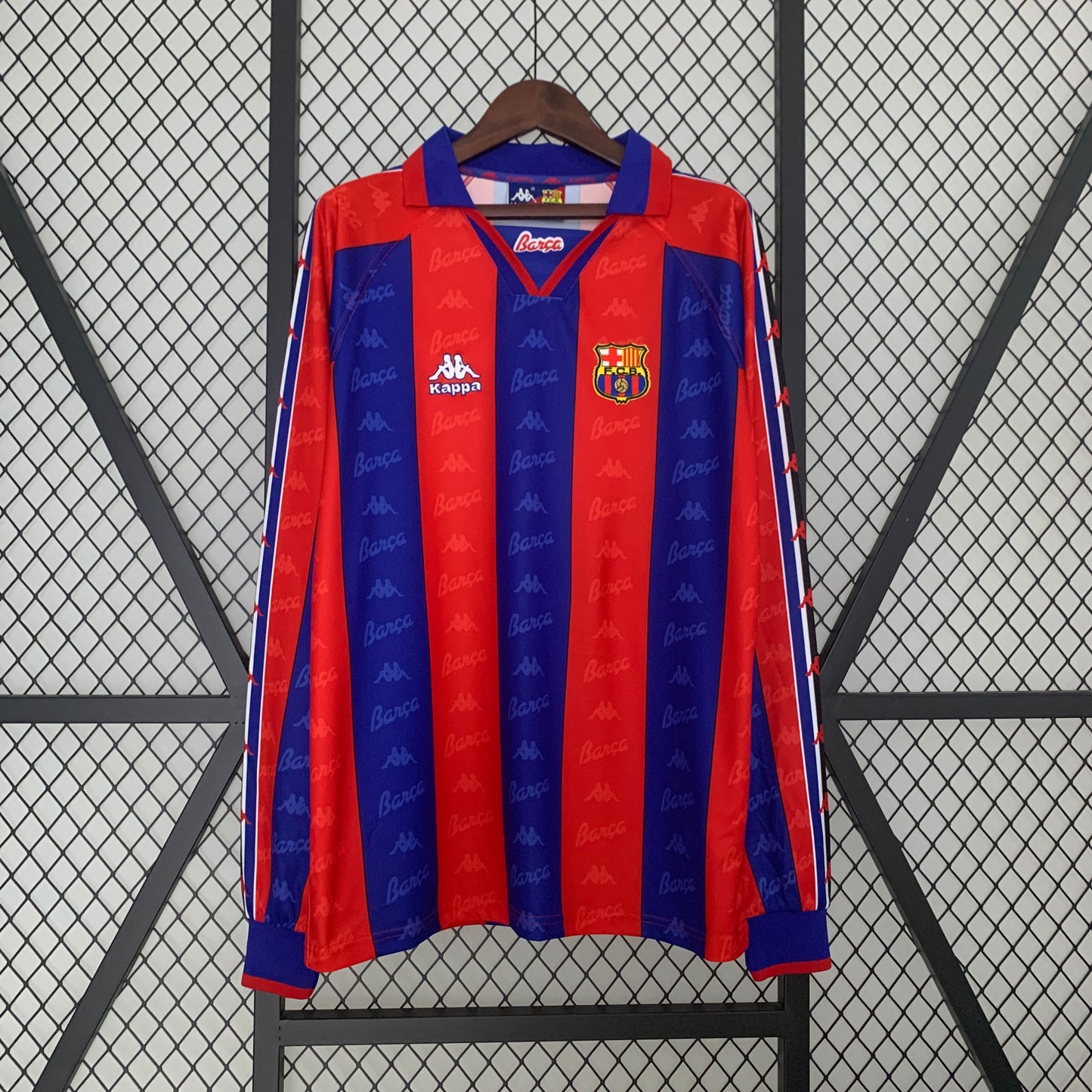 96/97 Barcelona Home Long Sleeves