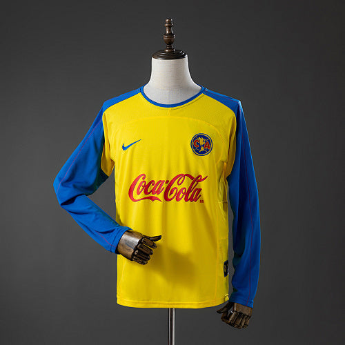 America 03/04 Home Long-sleeved Retro Jersey