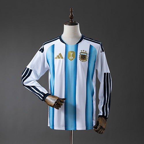Argentina 2026 Home Long-Sleeve Player Version Jersey