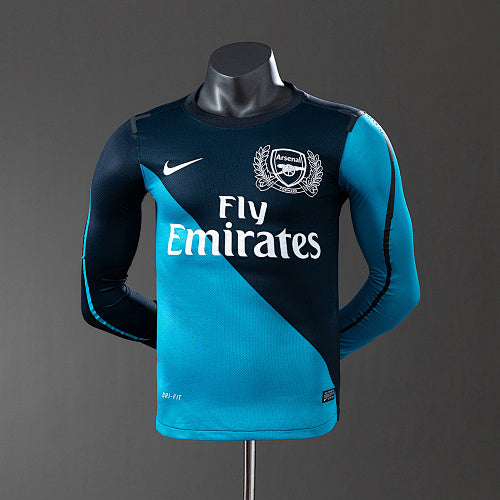 Arsenal 11/12 Away Long Sleeve Player Version Retro Jersey