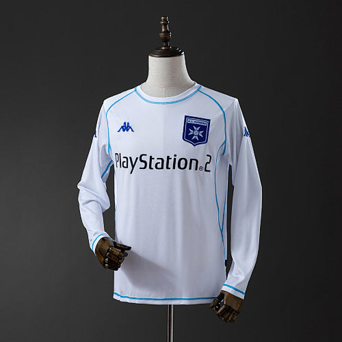 Auxerre 03/04 Home Long Sleeve Retro Jersey