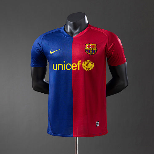 Barcelona 2008/09 Player Version Retro Home Jersey