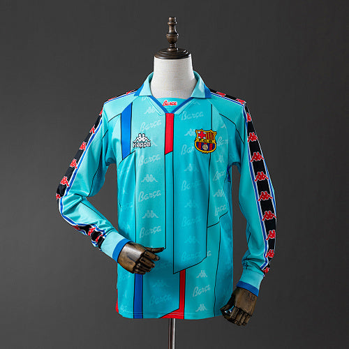 Barcelona 95/97 Away Long Sleeve Retro Jersey